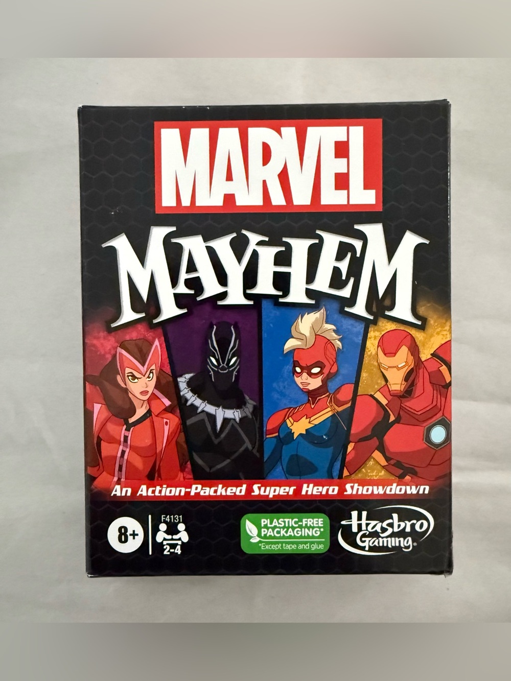Marvel Mayhem Card Game, Featuring Marvel Super Heroes, Fun Game for Marvel Fans
